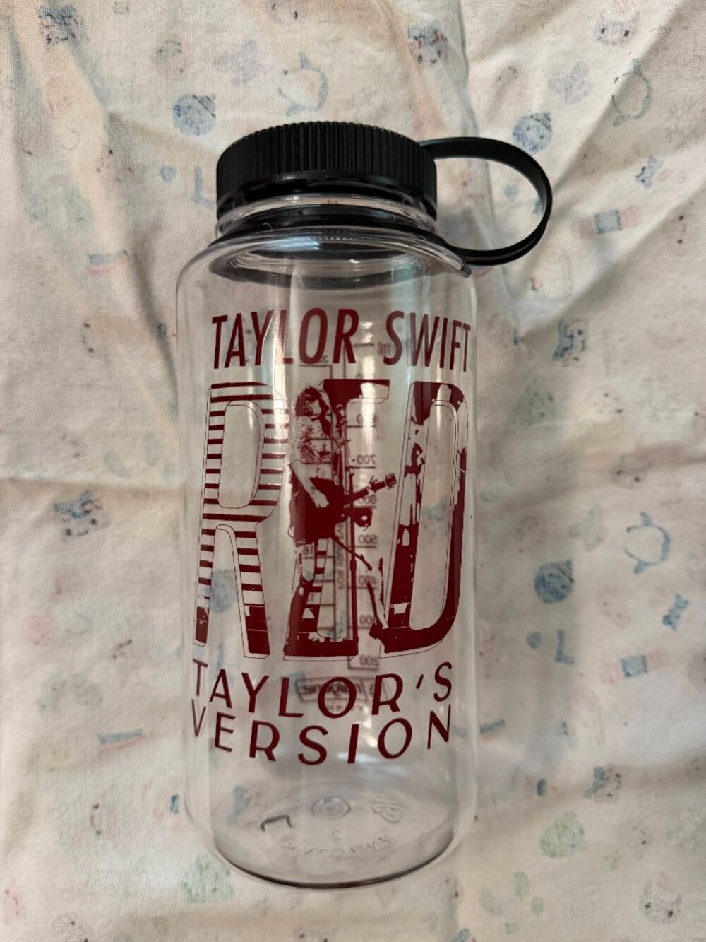 Taylor Swift Red Era Taylors Version Water Bottle